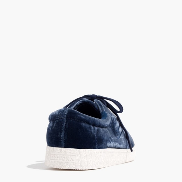 Madewell Navy Velvet Sneakers - Picture 5 of 8